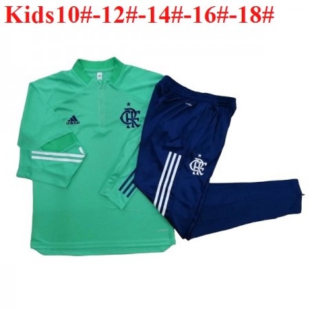 CR Flamengo 2020-2021 Barn Tränings Sweatshirtställ M001